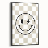Lightning Smiley Boys Room Wall Art – Kids Wall Art Prints