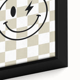 Lightning Smiley Boys Room Wall Art – Kids Wall Art Prints