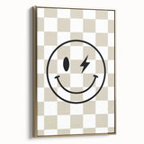 Lightning Smiley Boys Room Wall Art – Kids Wall Art Prints