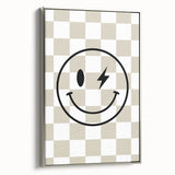 Lightning Smiley Boys Room Wall Art – Kids Wall Art Prints