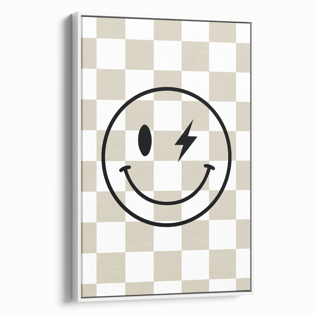 Lightning Smiley Boys Room Wall Art – Kids Wall Art Prints