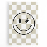 Lightning Smiley Boys Room Wall Art – Kids Wall Art Prints