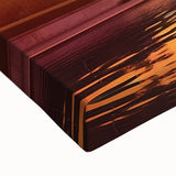 Black and white landscape art painting of Paris on stretched canvas, suitable for bedroom wall decor.