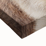 Large art depicting a spring landscape on stretched canvas, in black and white tones, ideal for bedroom wall decor.