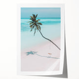 Extra large rolled canvas print featuring a floral design in vibrant summer colors, ideal for dining room wall art.