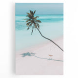 Large black and white abstract design on stretched canvas, suitable for kitchen wall art.