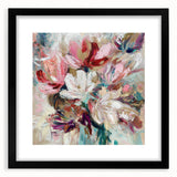 Elegant Floral Abstract – Modern Canvas & Framed Wall Art