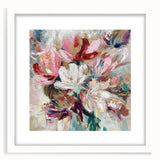 Elegant Floral Abstract – Modern Canvas & Framed Wall Art