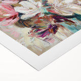 Elegant Floral Abstract – Modern Canvas & Framed Wall Art
