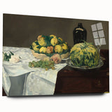 Impressionist Still Life - Fruit and Jug Wall Art Print