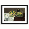 Impressionist Still Life - Fruit and Jug Wall Art Print