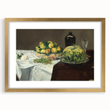 Impressionist Still Life - Fruit and Jug Wall Art Print