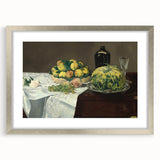 Impressionist Still Life - Fruit and Jug Wall Art Print