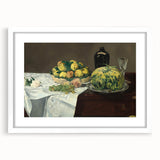 Impressionist Still Life - Fruit and Jug Wall Art Print