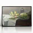 Impressionist Still Life - Fruit and Jug Wall Art Print