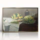 Impressionist Still Life - Fruit and Jug Wall Art Print