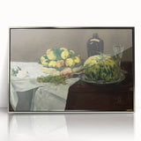 Impressionist Still Life - Fruit and Jug Wall Art Print