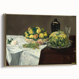 Impressionist Still Life - Fruit and Jug Wall Art Print