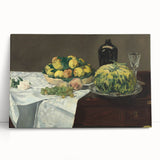 Impressionist Still Life - Fruit and Jug Wall Art Print