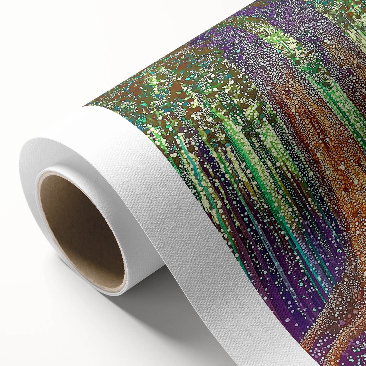 Mystical Forest – Abstract Tree Canvas & Framed Wall Art