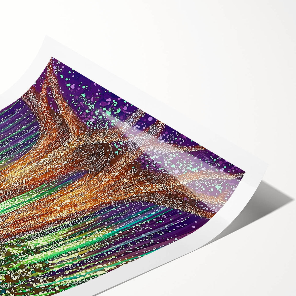 Mystical Forest – Abstract Tree Canvas & Framed Wall Art