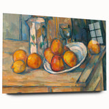 Impressionist Landscape - Sunset Over Hills Wall Art Print