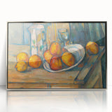 Impressionist Landscape - Sunset Over Hills Wall Art Print