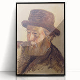 Modern Wall Art - Portrait of a Man | Timeless Contemporary Art