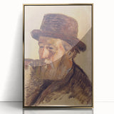 Modern Wall Art - Portrait of a Man | Timeless Contemporary Art