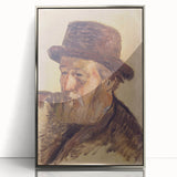 Modern Wall Art - Portrait of a Man | Timeless Contemporary Art