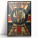 School of Rock Performs The Who Poster - Sonic Boom & The Redmoor