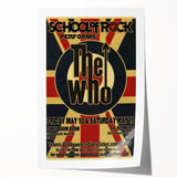 School of Rock Performs The Who Poster - Sonic Boom & The Redmoor