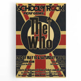 School of Rock Performs The Who Poster - Sonic Boom & The Redmoor