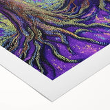 Enchanted Forest – Abstract Tree Canvas & Framed Wall Art