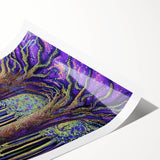 Enchanted Forest – Abstract Tree Canvas & Framed Wall Art