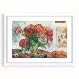 Impressionist Floral Still Life - Vibrant Flower Arrangement Wall Art