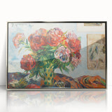 Impressionist Floral Still Life - Vibrant Flower Arrangement Wall Art