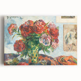 Impressionist Floral Still Life - Vibrant Flower Arrangement Wall Art