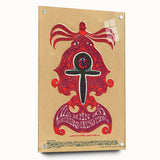 Wemen Joy Psychedelic Concert Poster - 1960s Art
