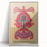 Wemen Joy Psychedelic Concert Poster - 1960s Art