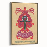 Wemen Joy Psychedelic Concert Poster - 1960s Art