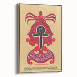 Wemen Joy Psychedelic Concert Poster - 1960s Art