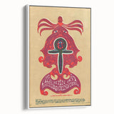Wemen Joy Psychedelic Concert Poster - 1960s Art