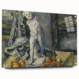 Impressionist Landscape - River and Trees at Dusk Wall Art Print