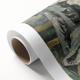 Impressionist Landscape - River and Trees at Dusk Wall Art Print