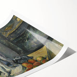 Impressionist Landscape - River and Trees at Dusk Wall Art Print