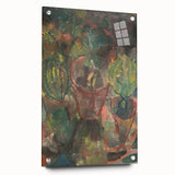 Abstract Cactus Art by Paul Klee - Modern Prints for Contemporary Decor