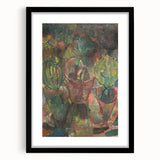 Abstract Cactus Art by Paul Klee - Modern Prints for Contemporary Decor