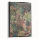 Abstract Cactus Art by Paul Klee - Modern Prints for Contemporary Decor