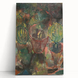 Abstract Cactus Art by Paul Klee - Modern Prints for Contemporary Decor